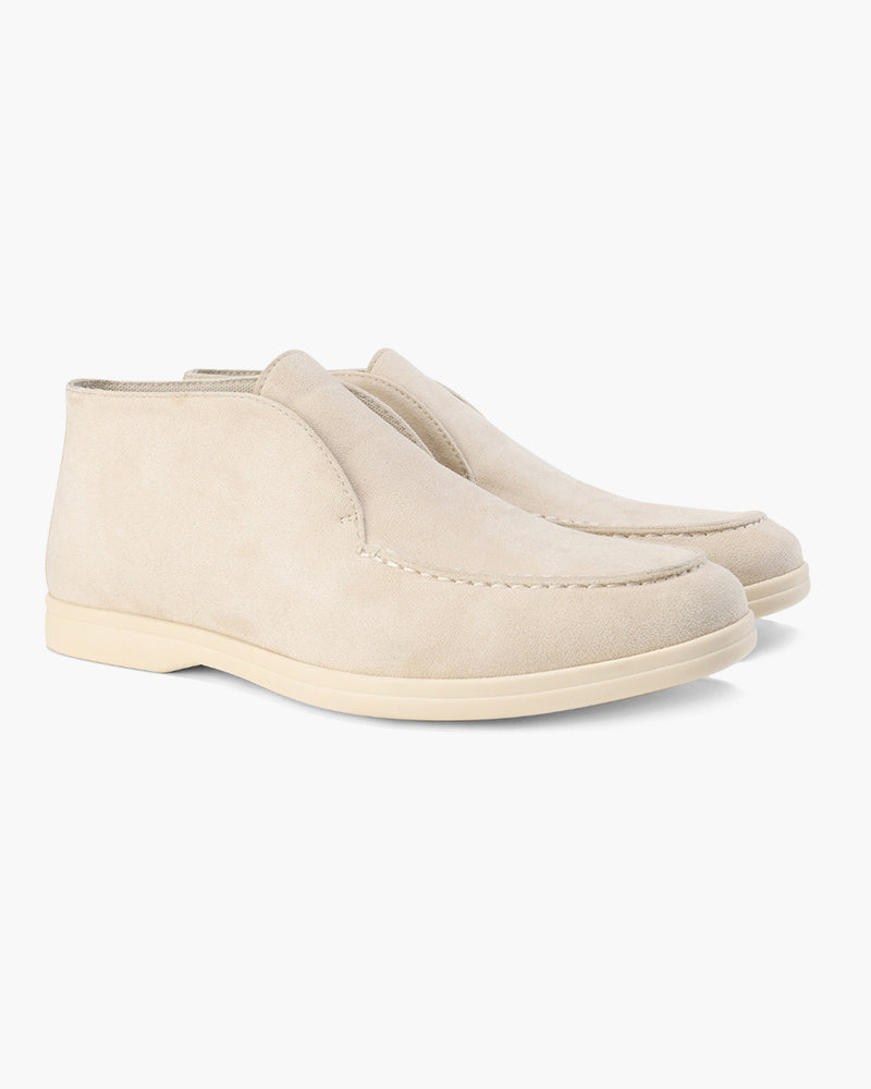 Mocassins de camurça de cano alto – Roma