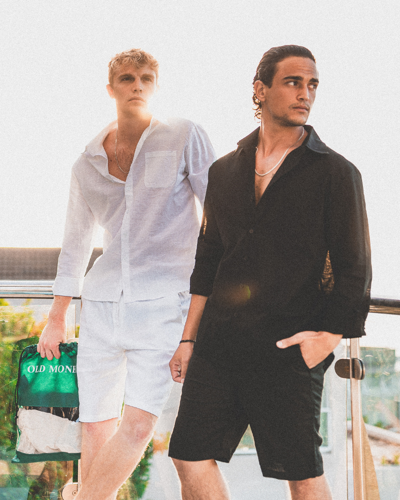 Casablanca - Shorts de linho premium