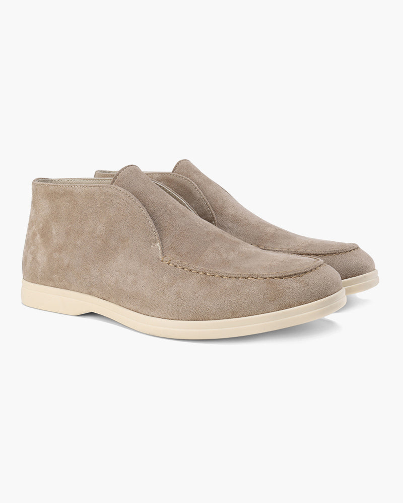 Mocassins de camurça de cano alto – Roma