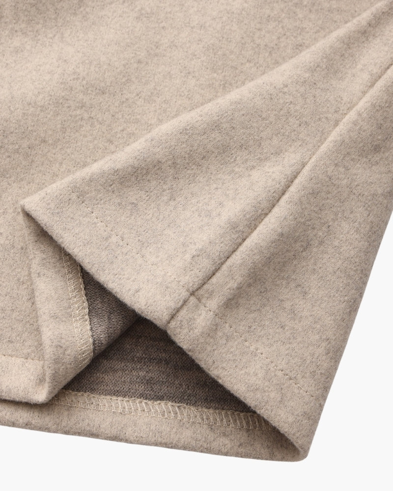 Casaco de lã Marlow com zíper