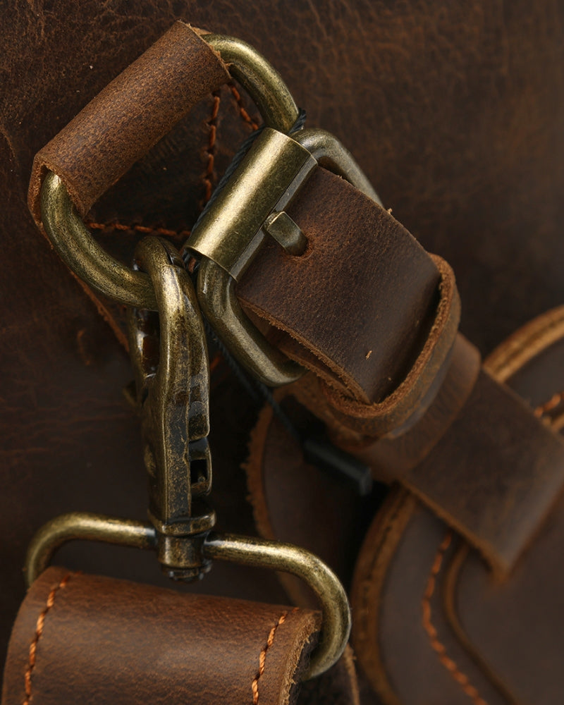 Mala de viagem Montague em couro