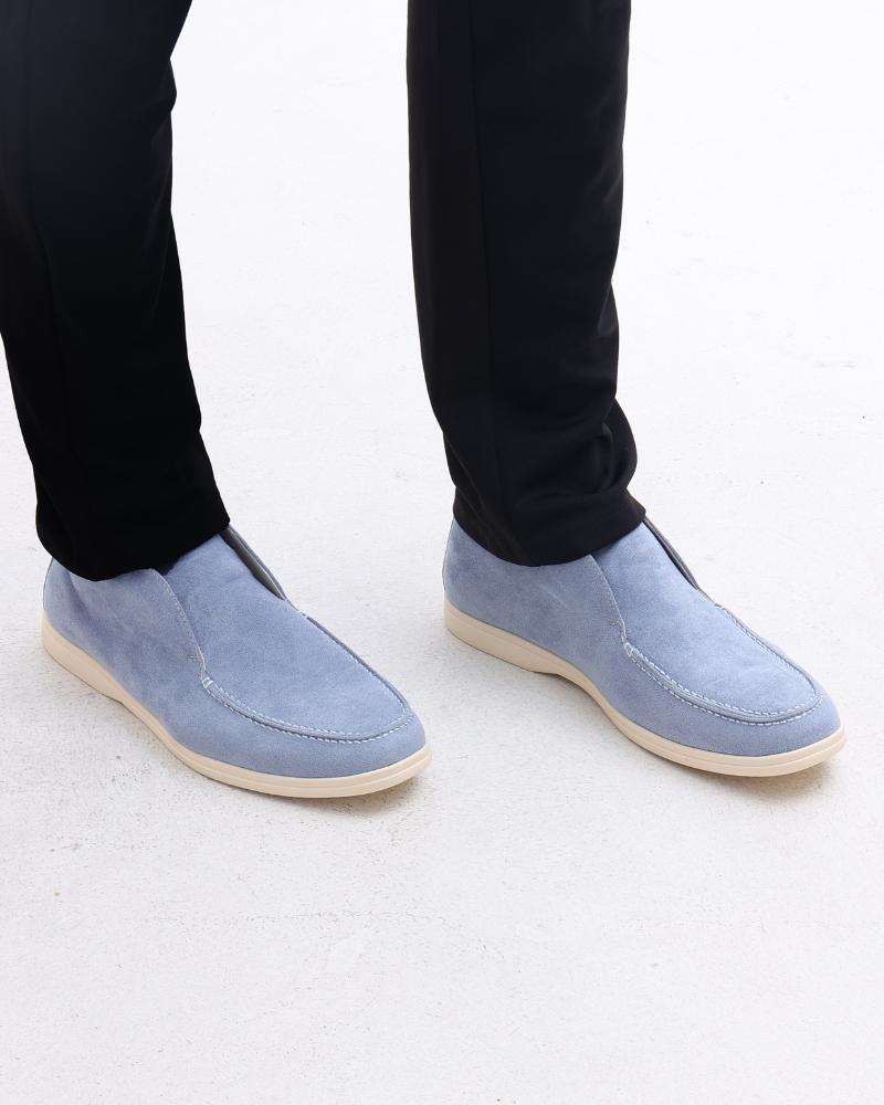 Mocassins de camurça de cano alto – Roma