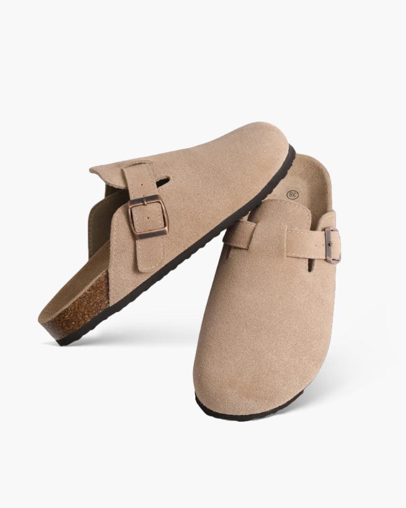Pianizzo Sicilia suede open loafers in beige — Italian design quiet luxury shoes