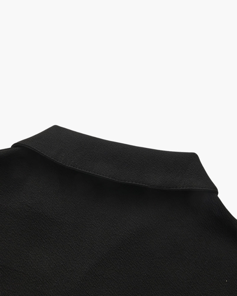 Conjunto Polo e Calça de Algodão