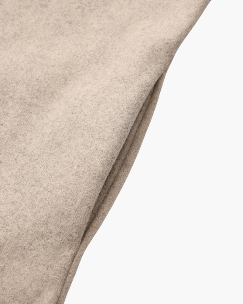 Casaco de lã Marlow com zíper