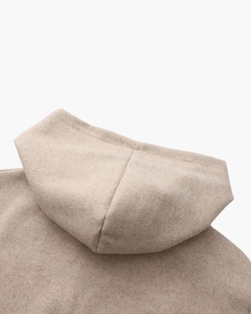 Casaco de lã Marlow com zíper