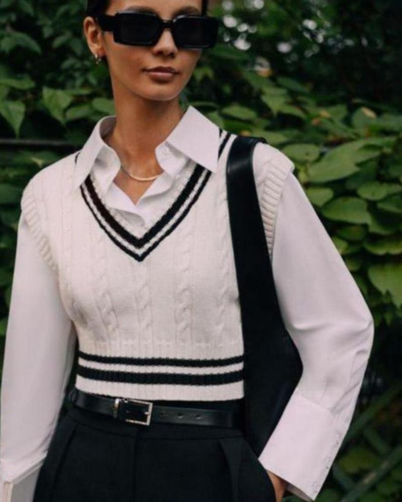 Colete de suéter Lady's Rich